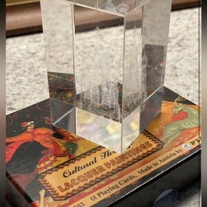 Cultural Heritage Lacquer Paintings Playing Cards